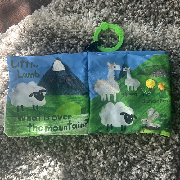 4/$15 Manhattan Toy Granny Sheep Reading And Learning Interactive Baby Soft Book - Picture 3 of 8